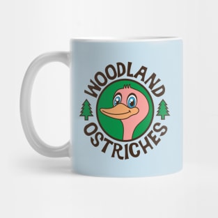 Woodland Ostriches Mug